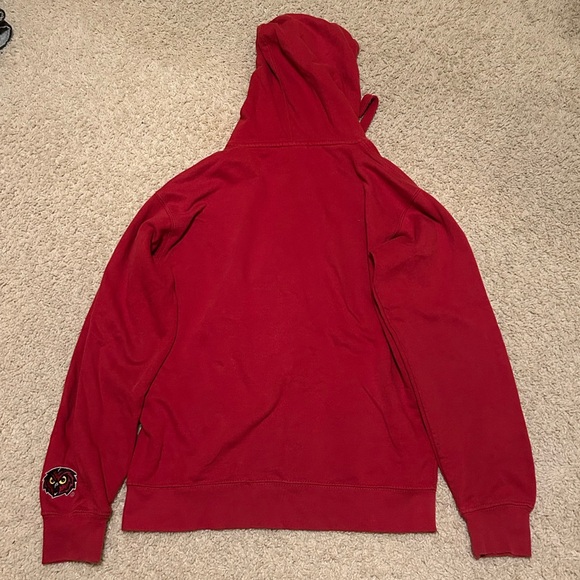Temple University Hoodie Red Small - Picture 2 of 4